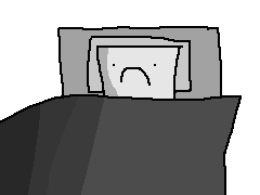 you're in bed. also get better internet